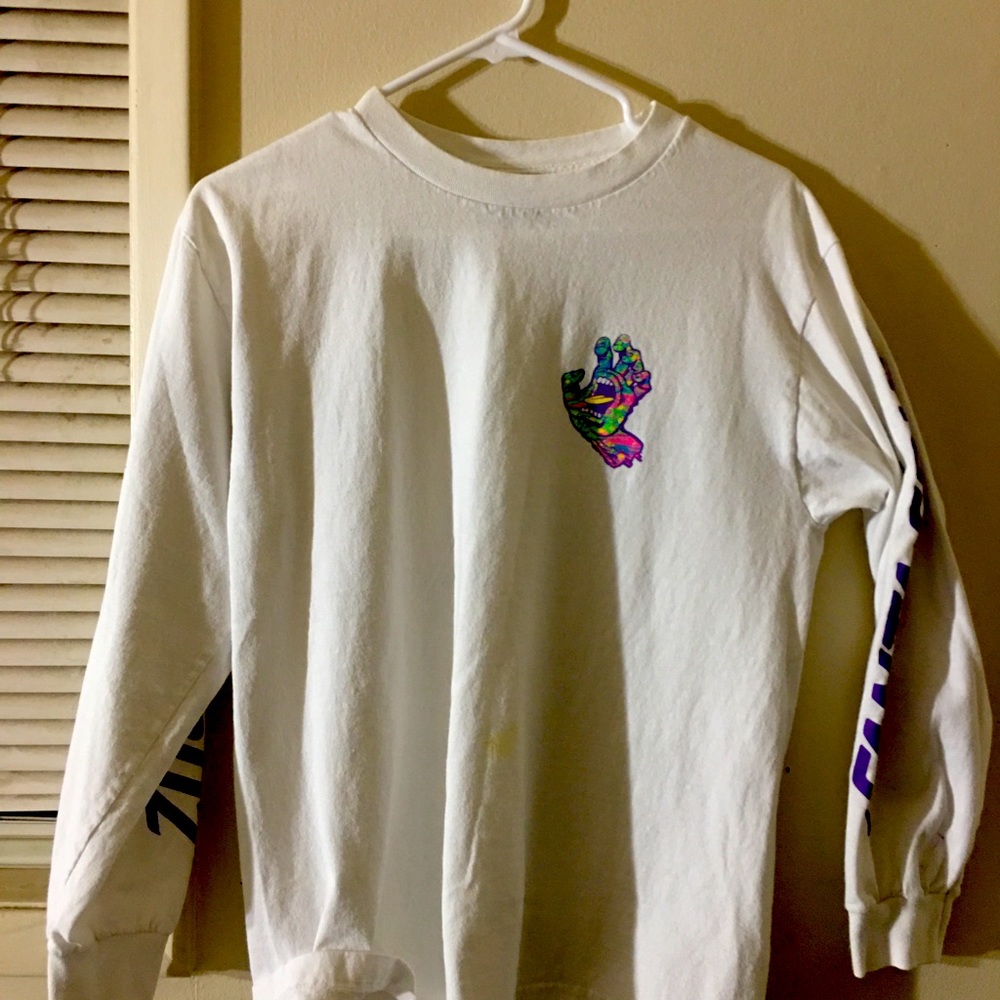 Santa Cruz long sleeve M screaming hand